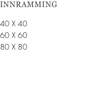 INNRAMMING